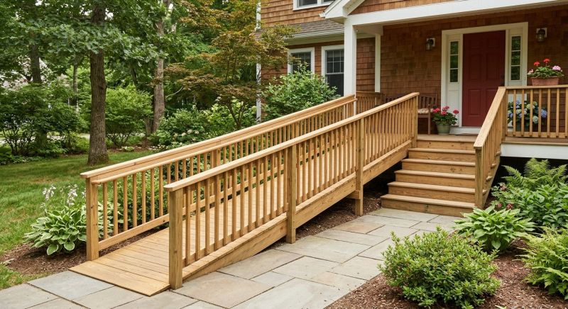 Wood Ramp Construction in Kansas City, KS